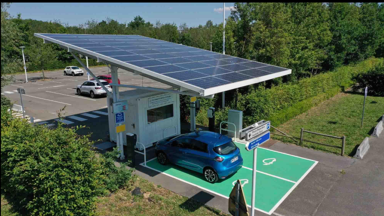 Solar EV Charging Station